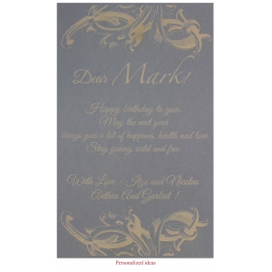 Personalized packaging PP103